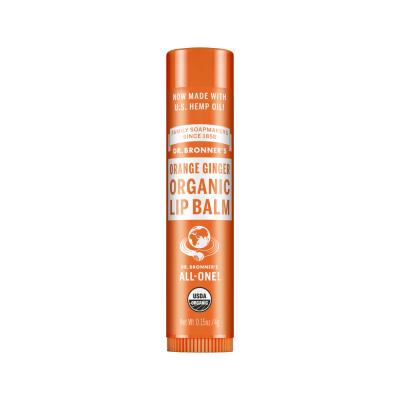 Dr. Bronner's Organic Lip Balm Orange Ginger Loose 4g